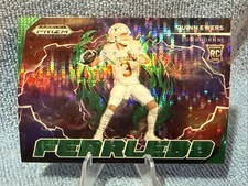 2025 Prizm Draft Picks Quinn Ewers Fearless Green Prizm Rated Prospect /49