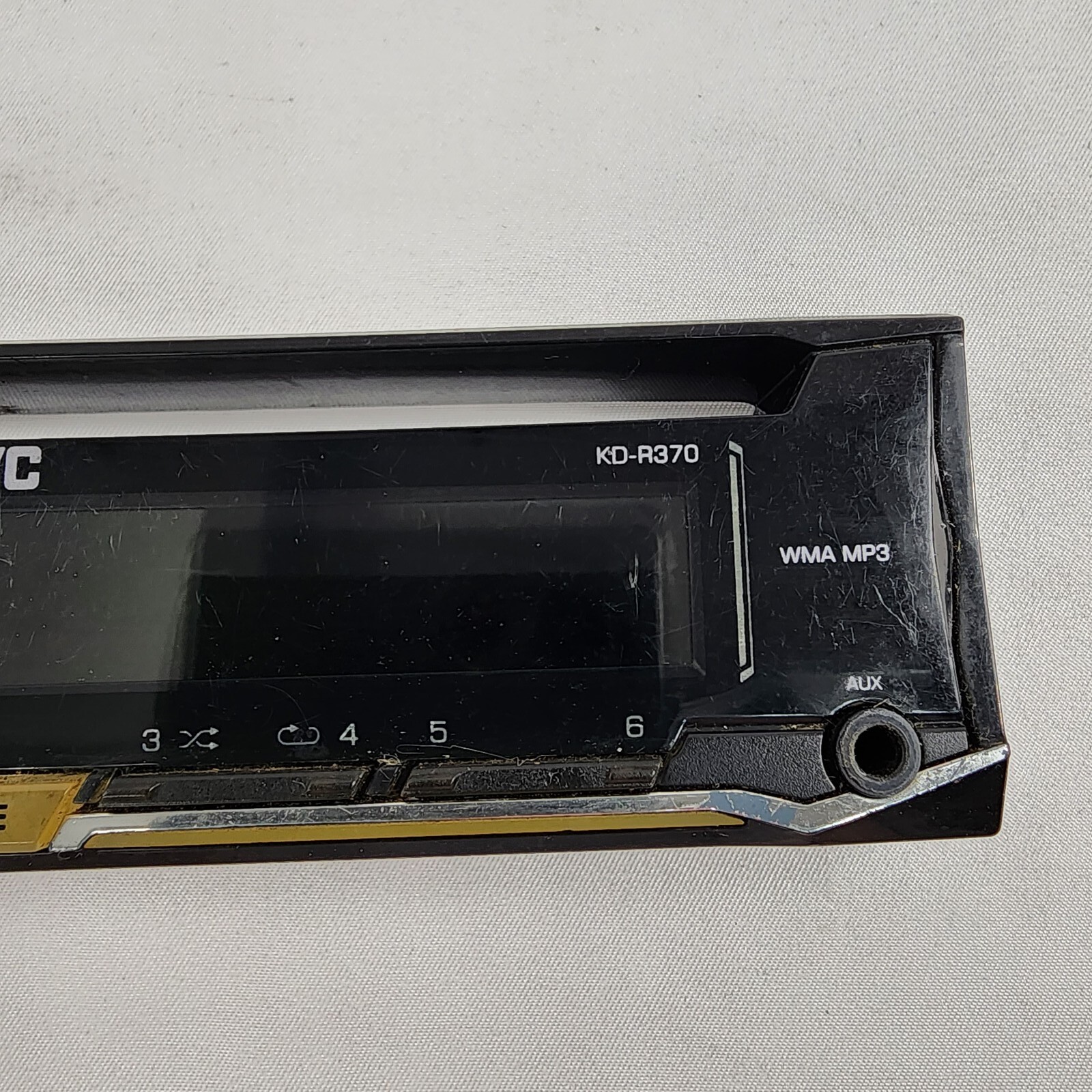 JVC KDR370 Car Stereo Detachable Faceplate Replacement Face Plate Only