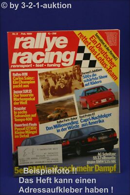 Rallye Racing 2/91 Ford Probe GT BMW 535 Jaguar XJR 15