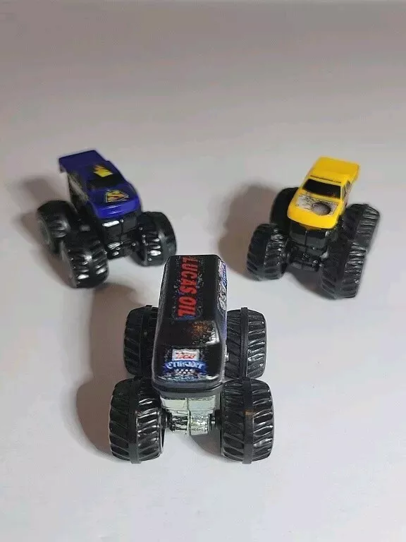 风火轮 Monster Jam Monster Truck Bundle X3 Shocker,Lucas Oil,Wrecking Crew — 第 2/4 张图片