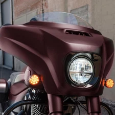 Inner Outer Fairings For Indian 2021-2025 Roadmaster Limited Dark Walnut