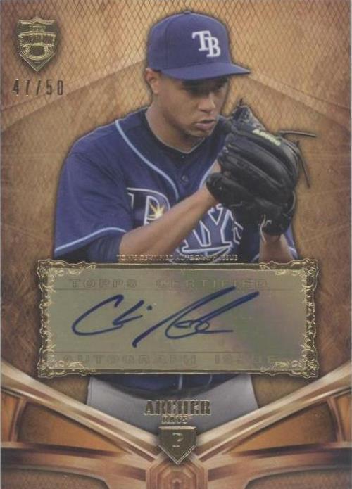 2013 Topps Supreme - Chris Archer #SA-CAR - 1 of 1