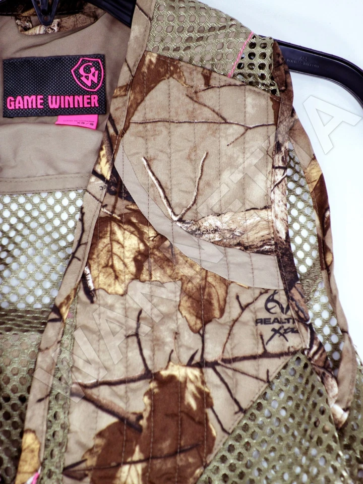Ladies Dove Bird Hunting Vest Real Tree Xtra Camo Women Girl Female Woman NWT - Image 3 of 4