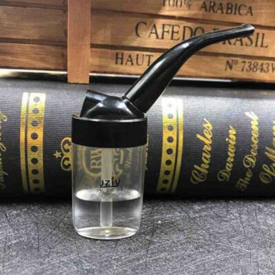 New JZIY Hookah Water Tobacco Smoking Pipe Bong Double Filter Cigarette  Holder