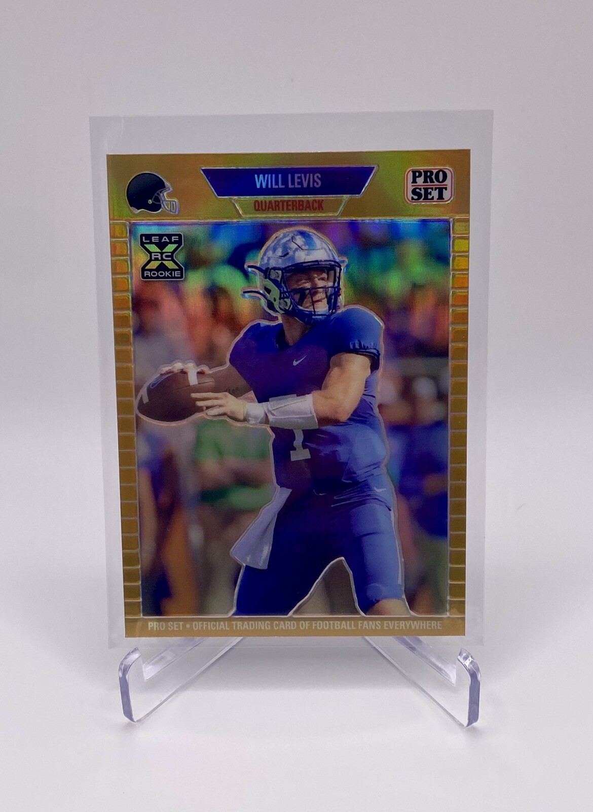 2023 Leaf Pro Set Will Levis Gold Limited Edition #PSG-24 Rookie /199 RC
