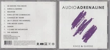 Audio Adrenaline - Kings & Queens  (CD, 2013, Fair Trade)