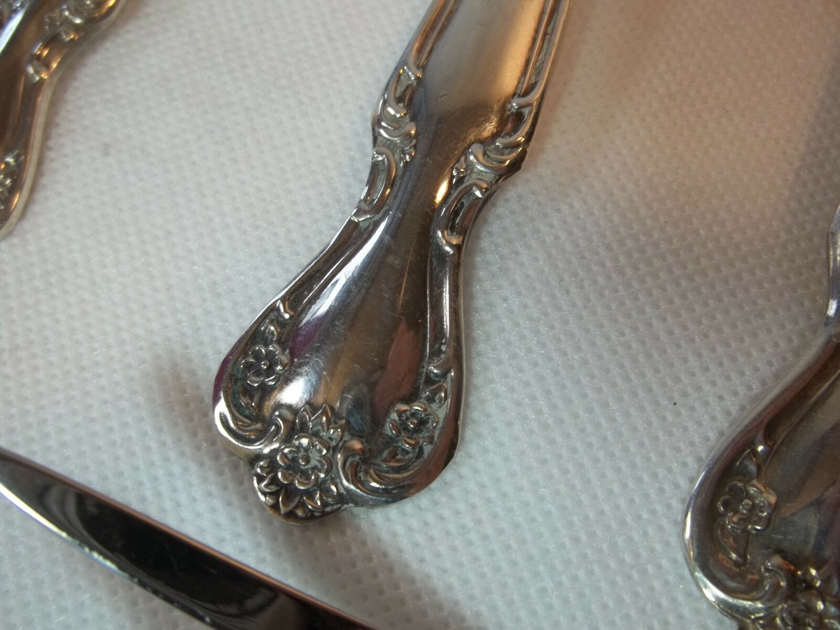 Rogers & Bro DAYBREAK/Elegant Lady Silverplate Flatware 1952 VGC
