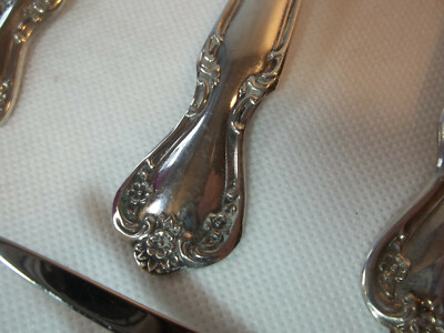 Rogers & Bro DAYBREAK/Elegant Lady Silverplate Flatware 1952 VGC