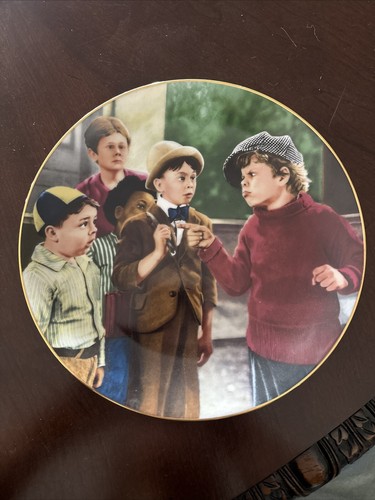 BUTCH'S CHALLENGE Plate The Little Rascals Taken From the Episode Glove ...