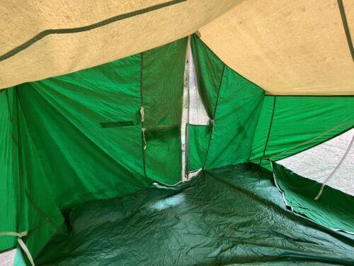 Vintage Coleman Canvas American Heritage Cabin Camping Tent 11’ X 8’ # 8491B825 - Picture 9 of 9