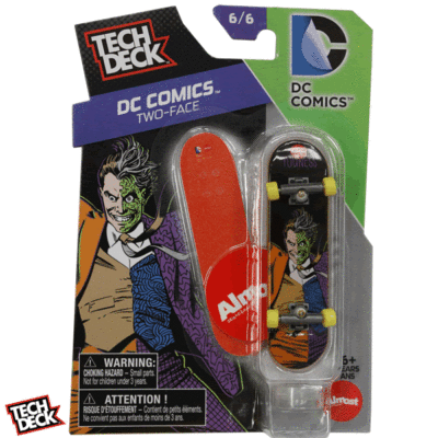 New RARE Tech Deck Two-Face DC Series ALMOST Skateboards