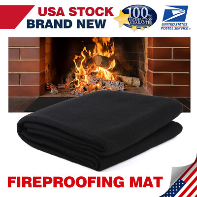 Under Grill Floor Mat,Premium Grill Mat for Deck,Oil Absorbent,Deck Protector