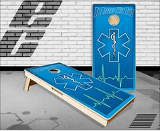 Paramedic Cornhole Boards Bean Bag Toss Game