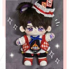 20cm Game Love and Deepspace Caleb Kawaii Cosplay Stuffed Plush Doll Body Toys