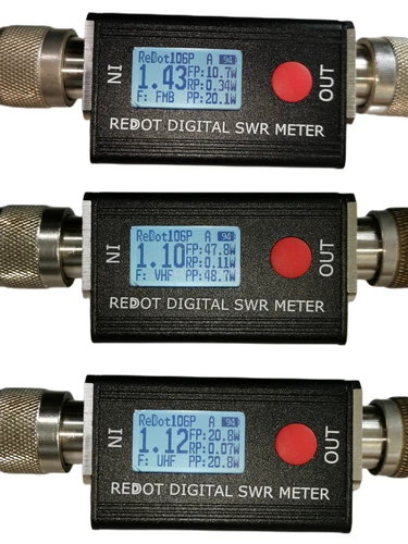 Nowy cyfrowy miernik SWR REDOT RD106P SWR SWR i miernik mocy 120W FMB VHF UHF Wsparcie DMR - Zdjęcie 6 z 9