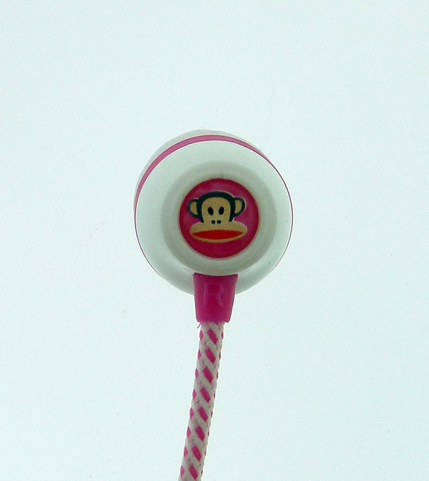 Skullcandy Paul Frank Riot 11mm Earbuds in White and Pink Brand New - Image 2 of 3