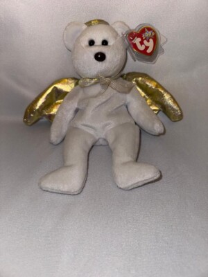 Ty Beanie Baby Rare Halo II January 14, 2000 Brown Nose Star Tag