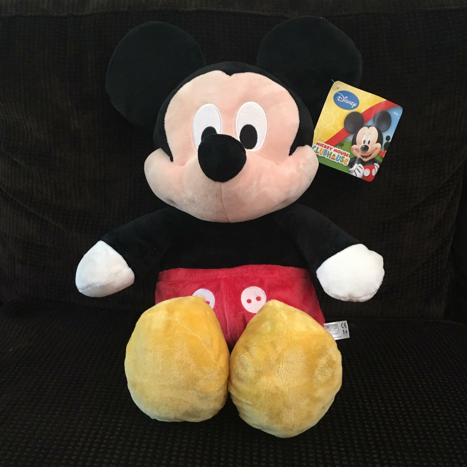 Disney Clubhouse Mickey Mouse Posh Paws 50CM Soft Plush Toy. EX-DISPLAY SOILED