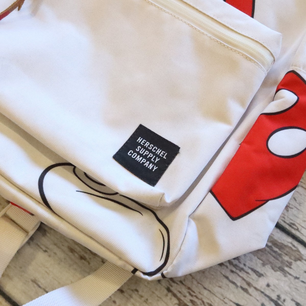 Rare Herschel Supply Co. Mickey Mouse Settlement Collaboration Backpack 2016 Herschel Supply Co x Disney Settlement Backpack - Navy  main image 3