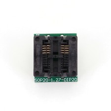 SOP8 to DIP8 200mil Wide Chip Pitch 1.27mm Programmer Adapter IC Test Socket