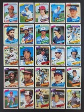 1980 Topps Baseball Set Break 25 Cards