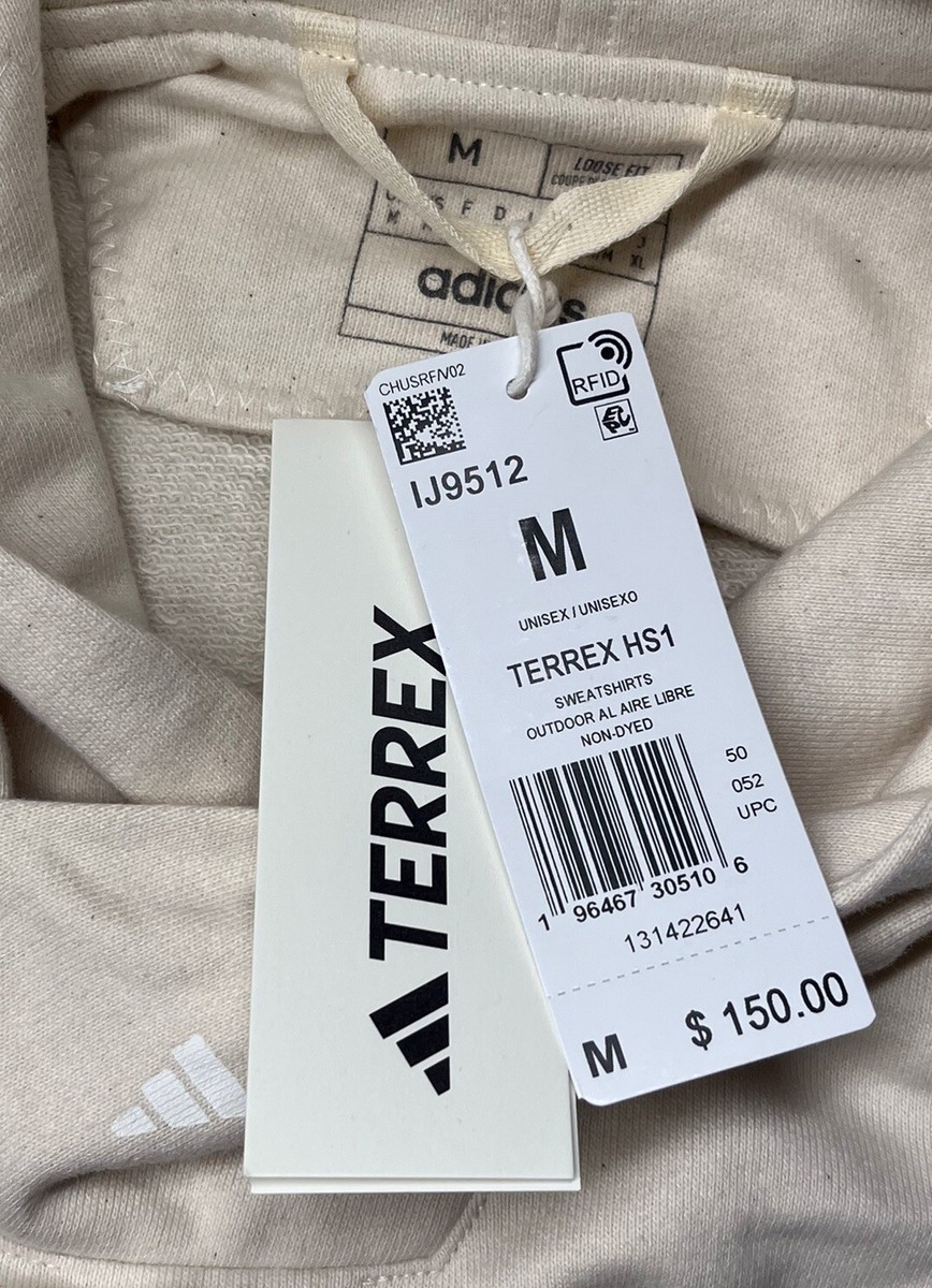 キッズ Adidas Terrex HS1 Hoodie Sweatshirt Loose Fit Size Medium Running
