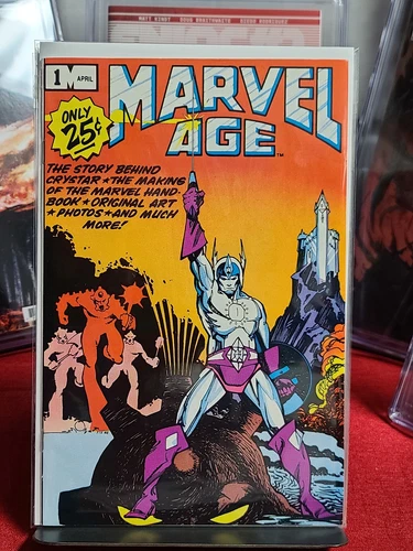 MARVEL AGE #1 APRIL 1983 MARVEL COMICS 9.2