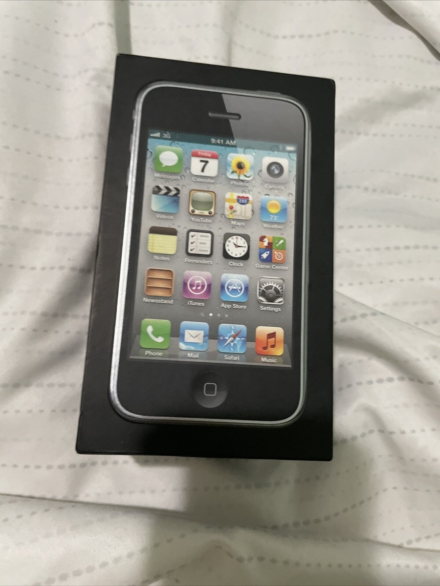 Apple iPhone 3G - 16 GB - Black (AT&T) for sale online | eBay