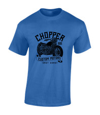 Chopper Custom Motors Motorbike Biker Design Top Cool Unisex T-Shirt