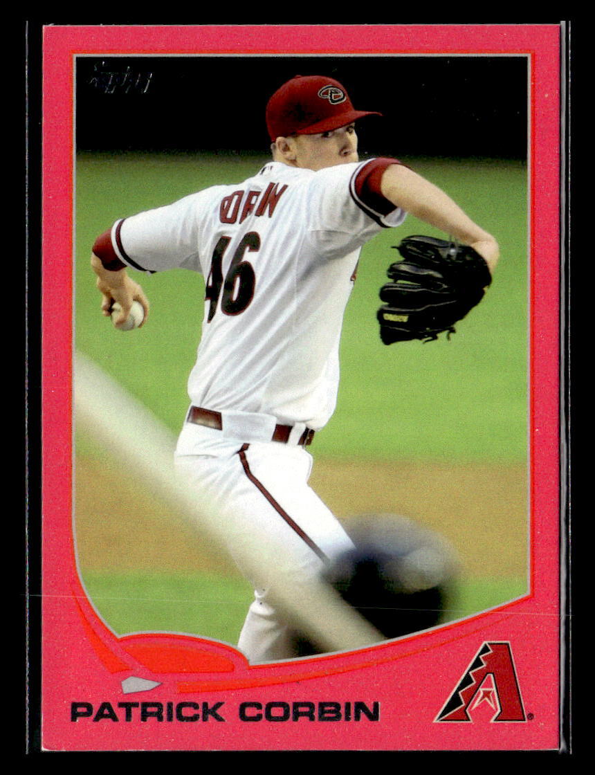2013 Topps #502 Patrick Corbin Pink #/50