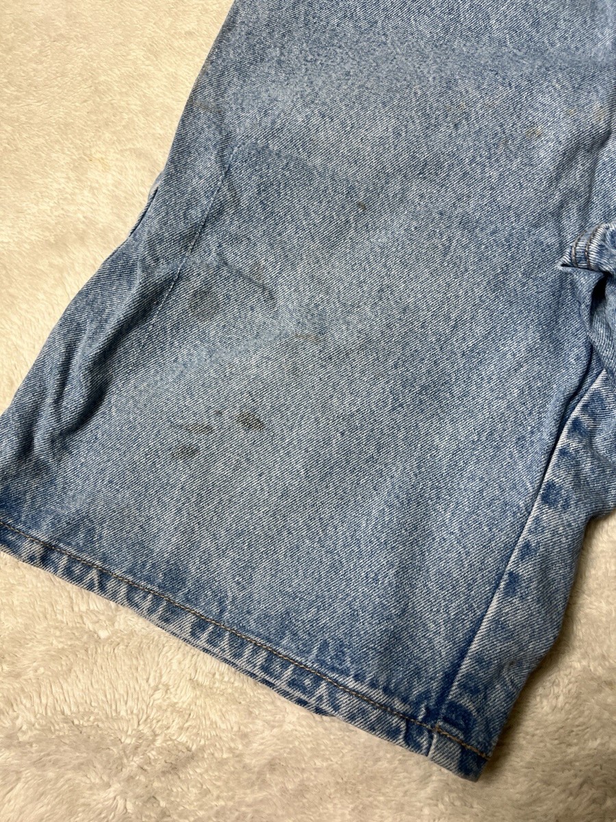 Vintage Solo Semore Shorts Mens 38 Blue Denim Jean Cut Off Shorts