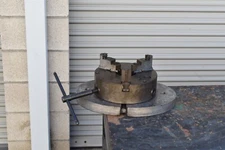 10" lathe chuck with base for milling machine