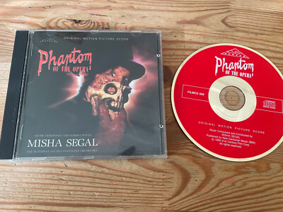 CD OST Misha Segal - Leroux : Phantom Of The Opera (13 Song) SILVA SCREEN jc/red
