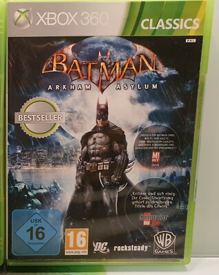 XBOX 360 Batman Arkham Asylum - Die Besten Kult Spiele - NEU OVP - Reste Verkauf
