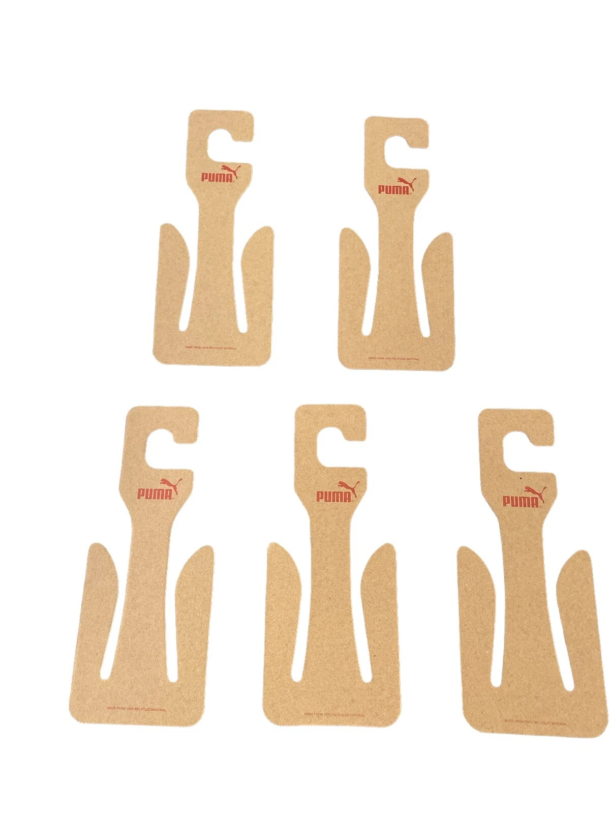 Puma Appendiabiti in Cartone per Scivoli Sandali Giovani Adulti Espositore al Dettaglio Set di 5