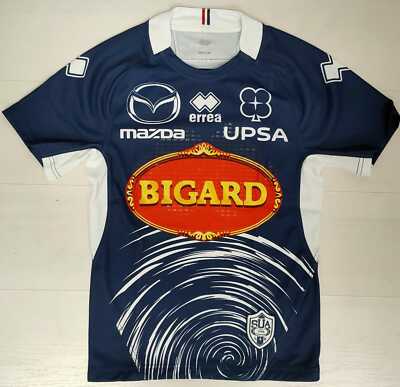 Maillot De Rugby Vintage SUA Agen (Sporting Union Agen) – Errea Homme Taille L