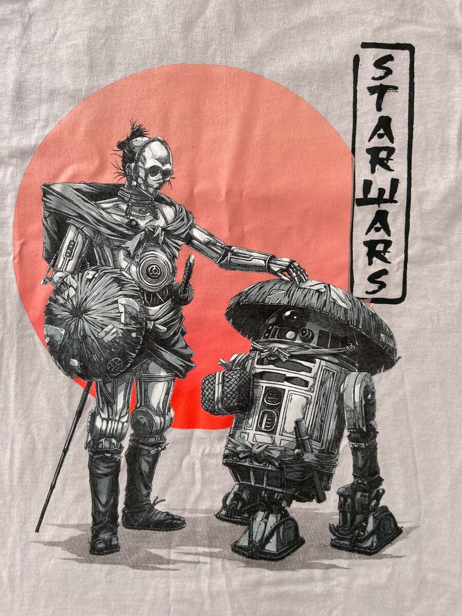 STAR WARS - Tshirt - R2-D2 & C-3PO - Droids - Ninja STAR WARS - Tshirt - R2-D2 & C-3PO - Droids - Ninja