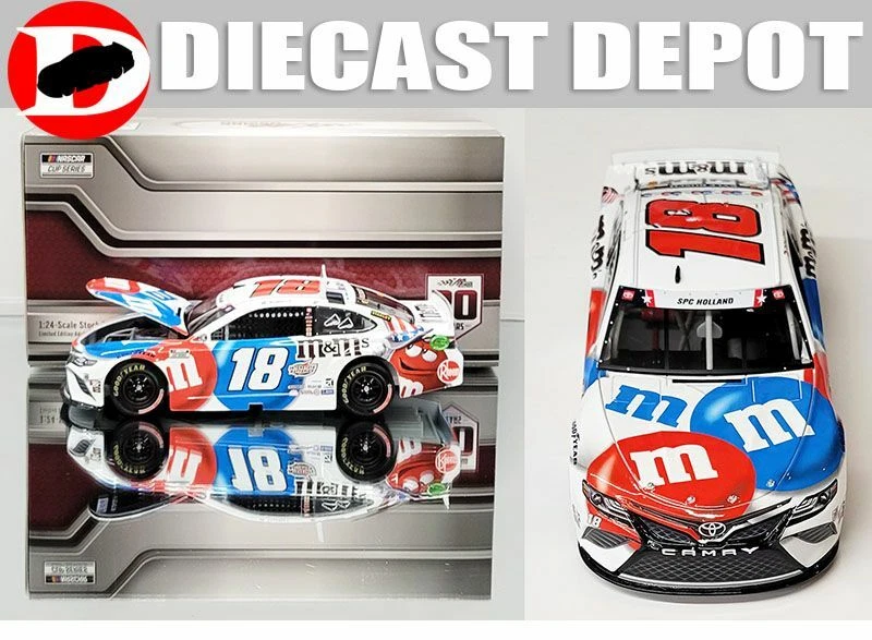 Blue 1:24 Kyle Busch Diecast Racing Cars for sale - eBay