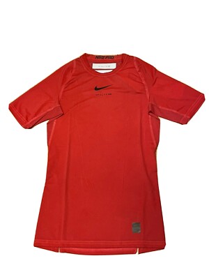 Nike 1017 ALYX 9SM Pro Compression Short Sleeve Shirt Red Size Large