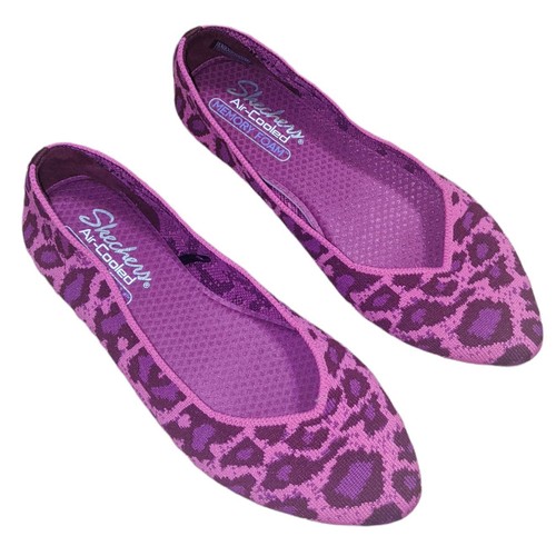 skechers pink leopard