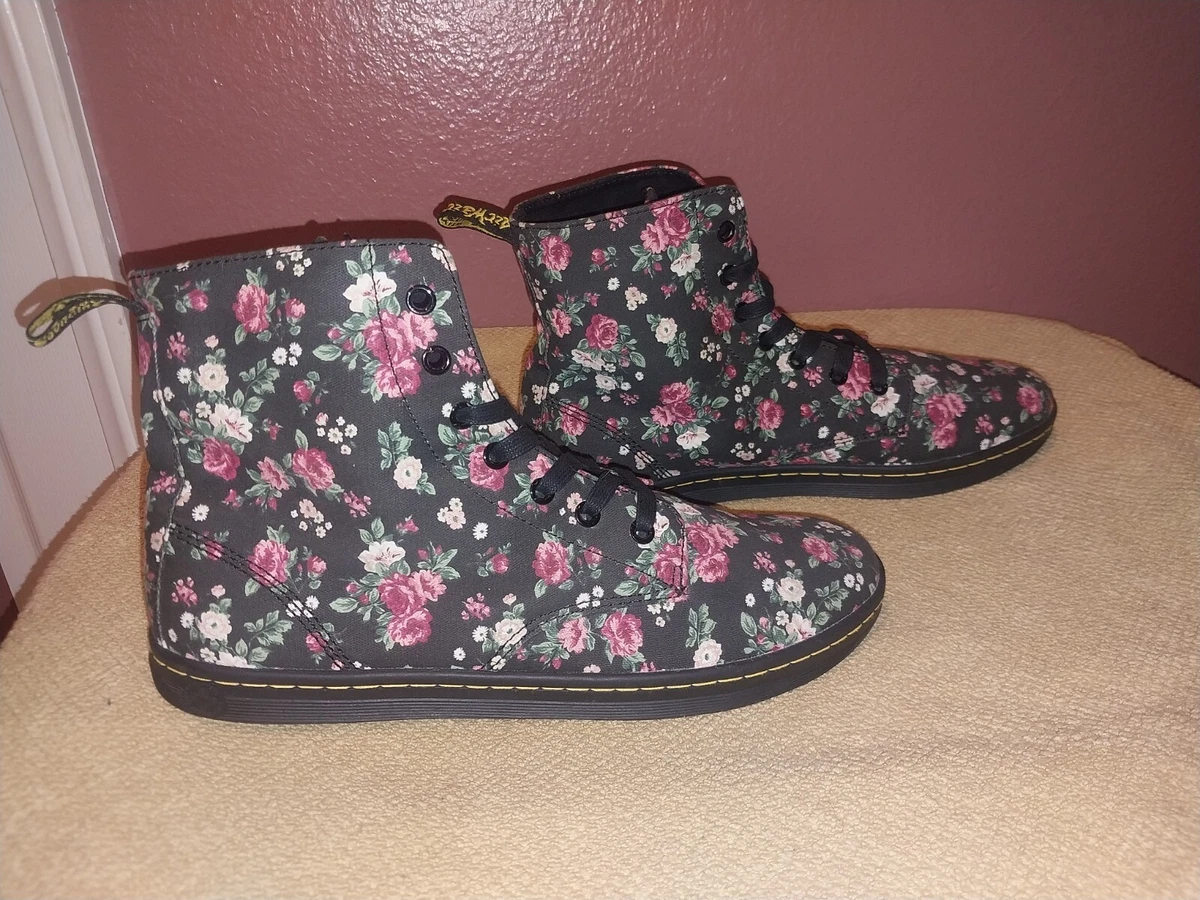 Dr martens hackney floral cheap