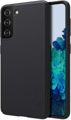 Nillkin Frosted Shield Dual Schutz Hülle Cover für Samsung Galaxy S21 - Schwarz