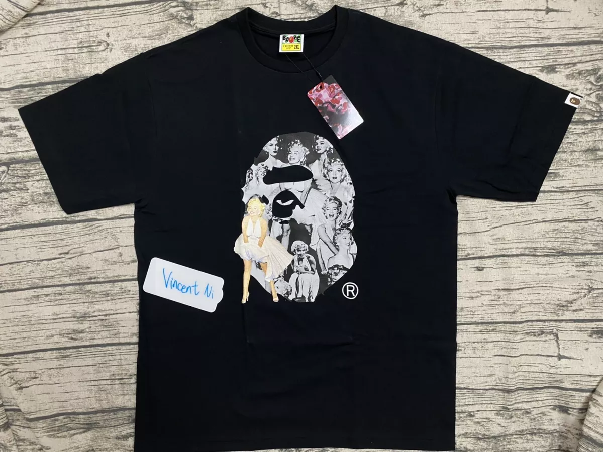 A BATHING APE® × Marilyn Monroe 白S - Tシャツ/カットソー(半袖/袖なし)