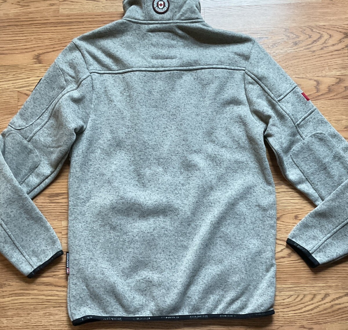 Annapurna Equipment Performance Small Gray Jacket Polar Fleece