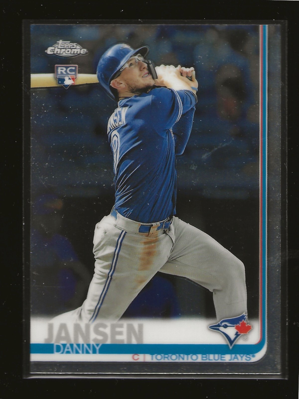 2019 Topps Chrome Danny Jansen Toronto Blue Jays RC (#35)