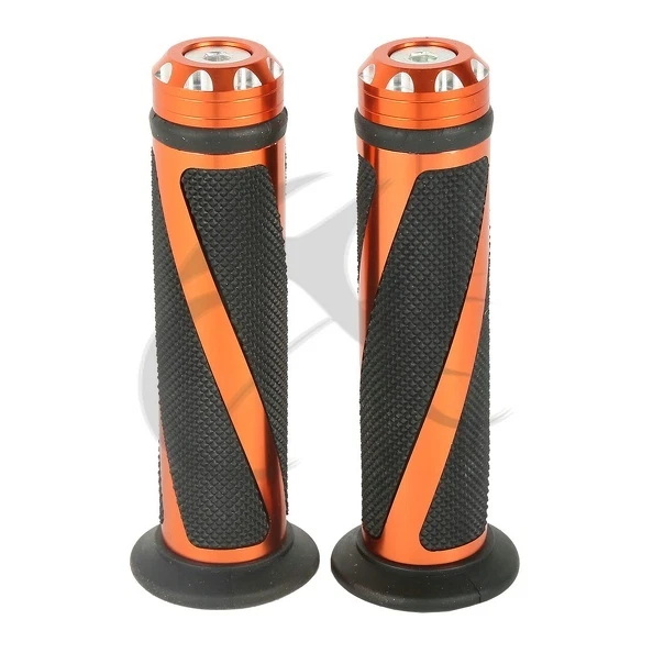 Empuñaduras de manillar de motocicleta de 7/8" para Kawasaki Ninja ZX6R ZX7R ZX10R EX250R Foto 2 de 4