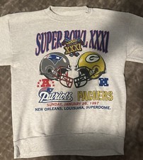 Vintage 90s Men s Super Bowl Crewneck