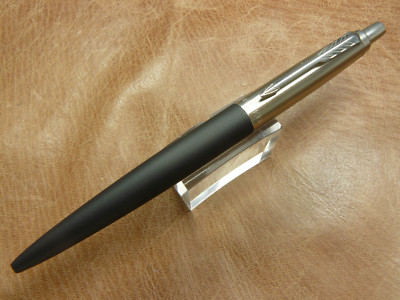 PARKER JOTTER XL BALLPOINT PEN MATTE BLACK BLUE REFILL NEW IN BOX