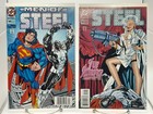 DC STEEL #14 & #15 April/May 1995 incl. "Men of Steel"