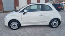 FIAT 500 LOUNGE 1.2 WHITE 3DR 2012,   ,, 12 MONTHS MOT ,, £35 PER YEAR ROAD TAX,
